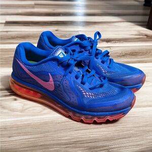 Nike Air Max 2015 Blue with Pink Accents